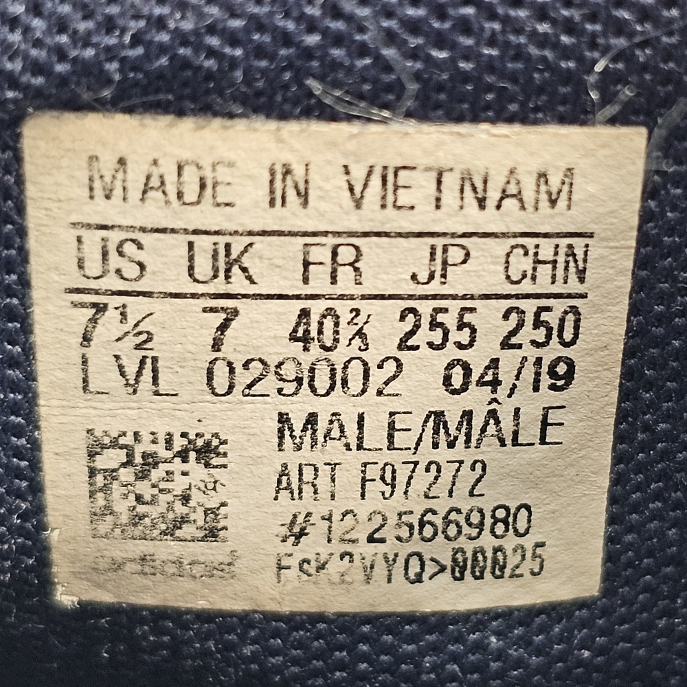 Adidas Pro Next 2019 'Collegiate Navy' F97272 Basketball Shoes Sneakers Sz 7.5 - Picture 10 of 12